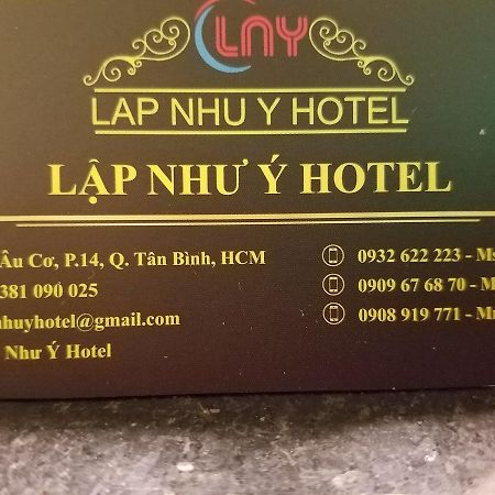 Lap Nhu Y Hotel TP. Hồ Chí Minh Ngoại thất bức ảnh